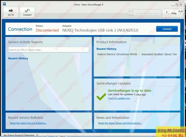 EATON ServiceRanger 4.12 + Database 08.2024 + Troubleshooting Guides ...