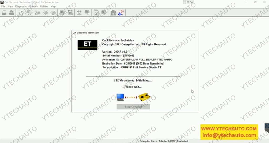 [2024] CATERPILLAR CAT ET 2024A + Factory Password Full Service